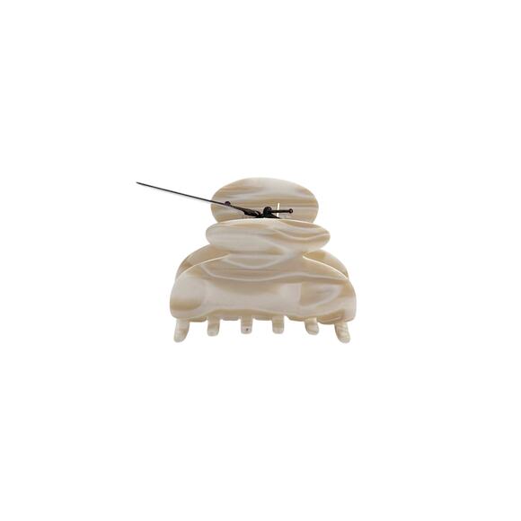 FRANCE LUXE Couture Claw Clip French Classic Small in Alba main image 10